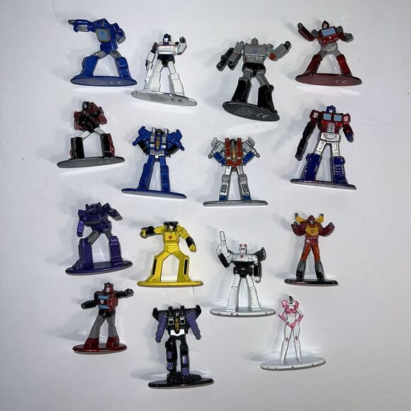 Transformers Miniature Wave 3 Diecast Figures Nano Metalfigs Toys Set of 15 - Picture 1 of 16
